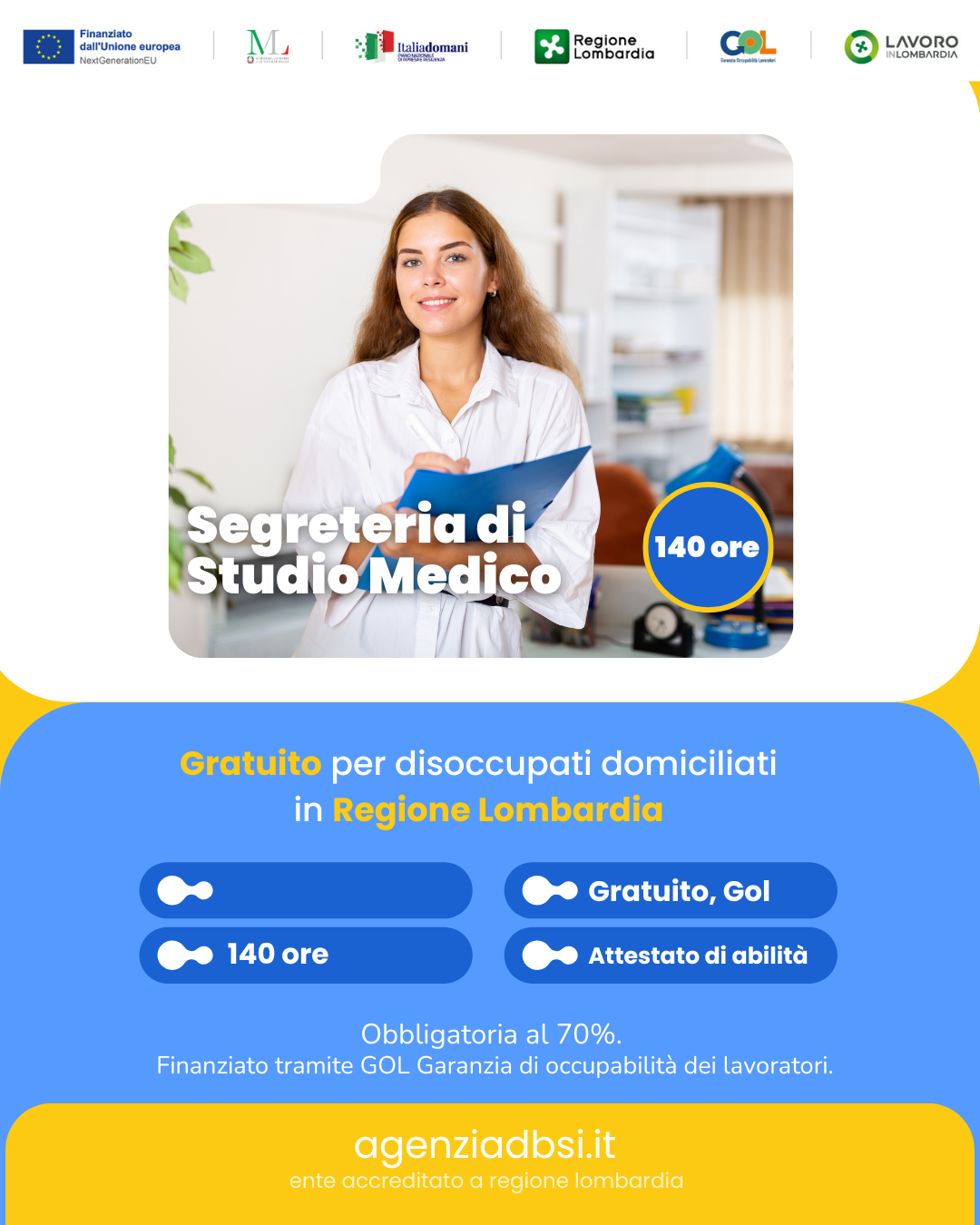 Segreteria Amministrativa di Studio Medico