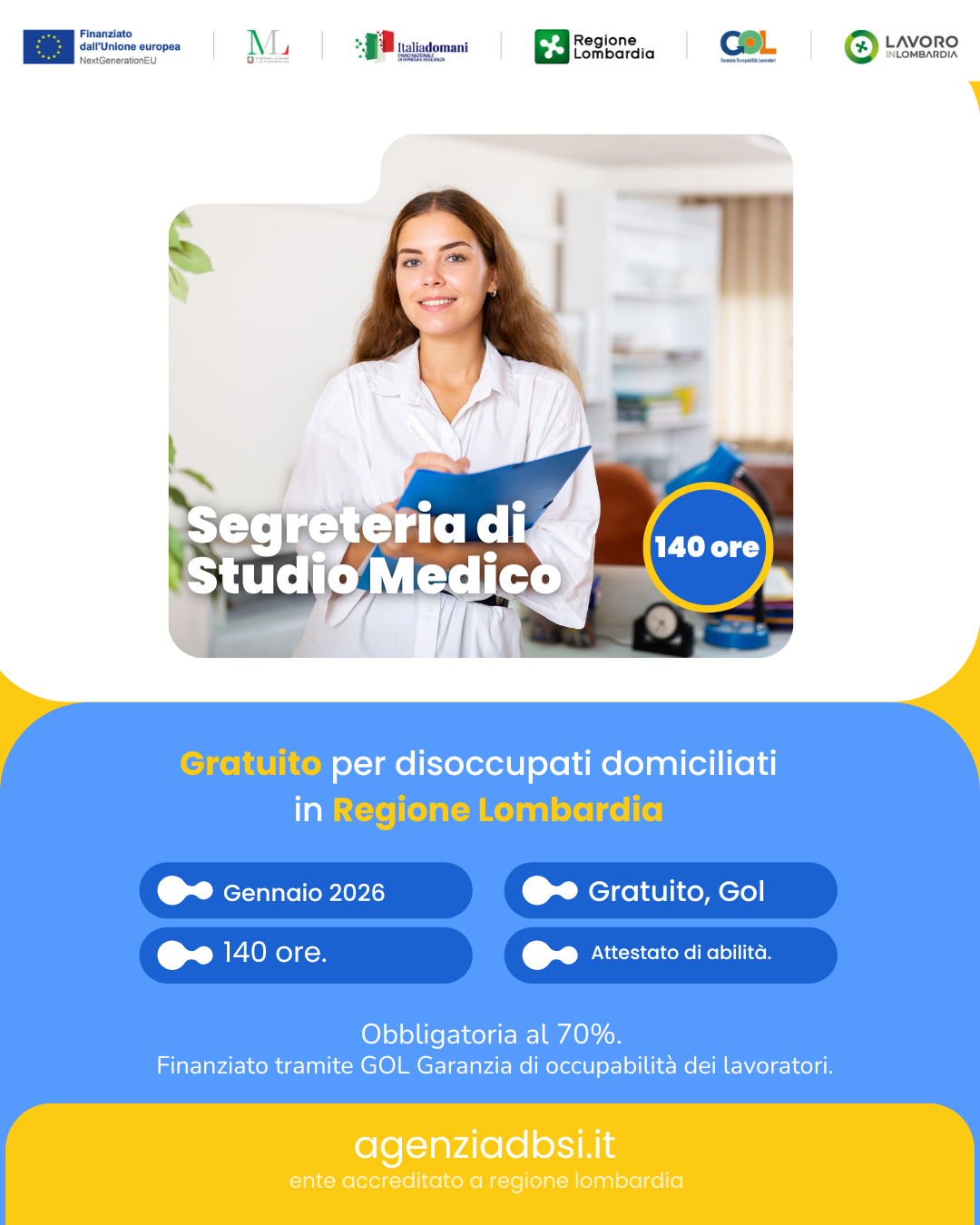 Segreteria Amministrativa di Studio Medico